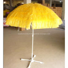 Straight Straw Beach Garden Umbrella
